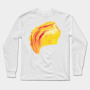 Lemonade Paint Smear Long Sleeve T-Shirt